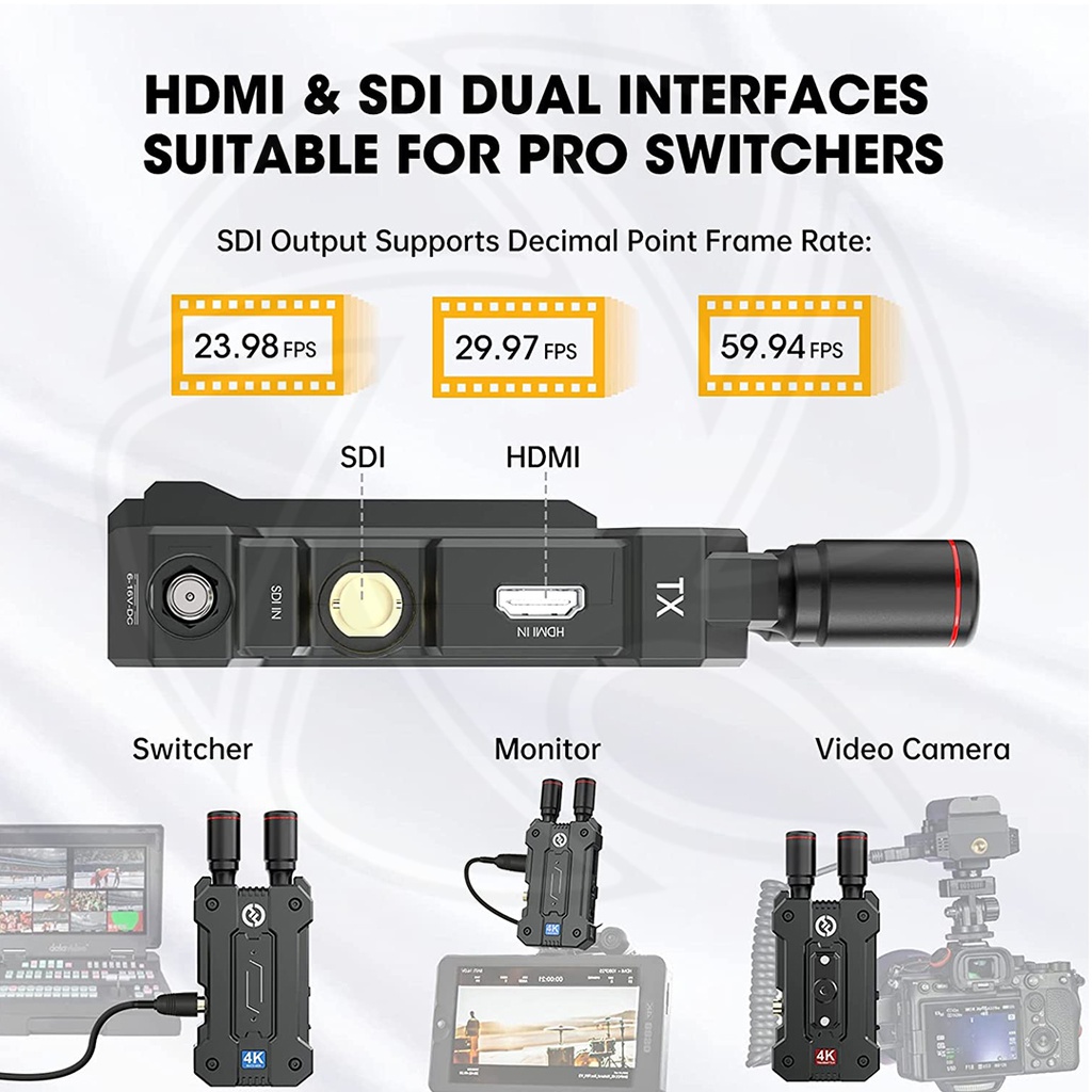HOLLYLAND Mars 4K Wireless Video Transmission System | Qartaj HOLLYLAND Mars 4K Wireless Video Transmission System | Qartaj